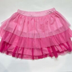 Justice Pink Tiered Mini Skort